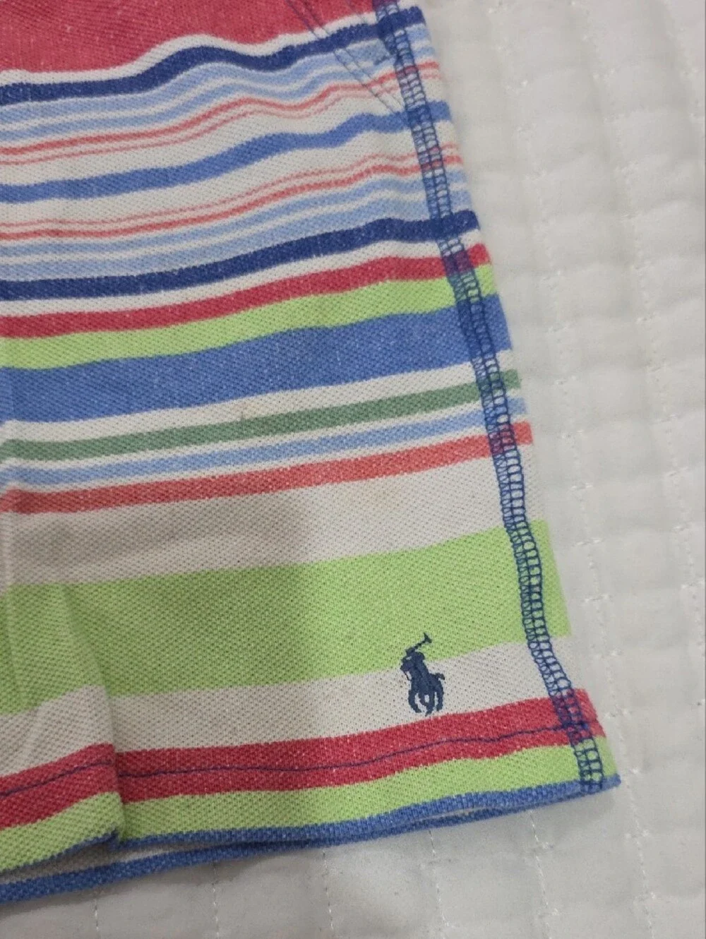 Ralph Lauren Multicolor Striped Kids Shorts